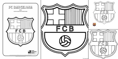 раскраска барселона распечатать