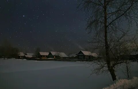 Полночь в селе