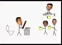 Казенный унитаз ведро