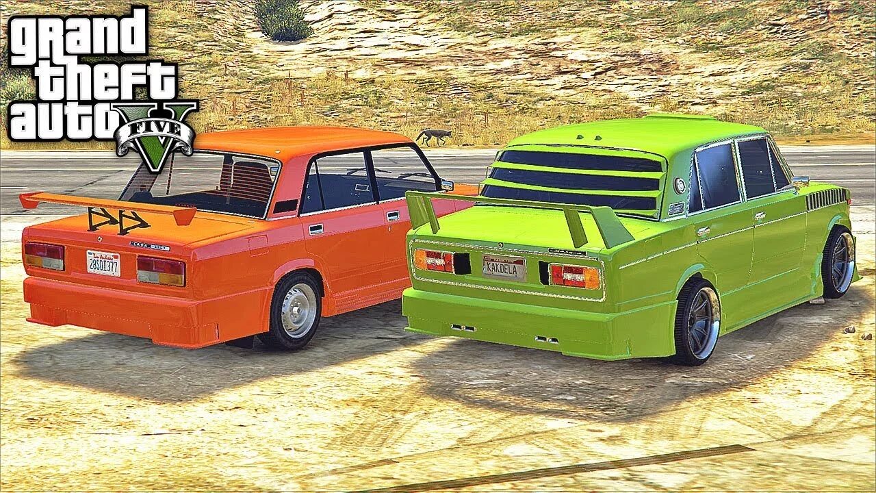Русские машины для GTA San Andreas от Vip-SV (3 русские машины)