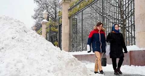 Снег в москве 14 октября