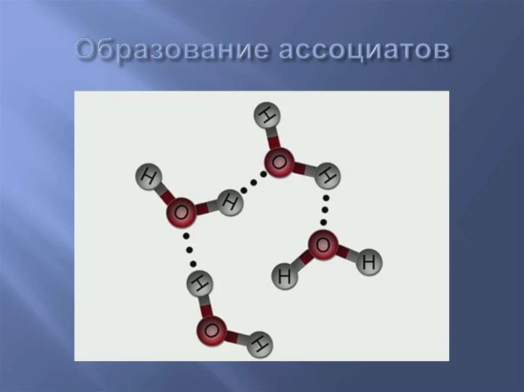 Ассоциаты молекул. Межмолекулярные ассоциаты. Ассоциаты в химии. Образование ассоциатов между молекулами воды. Механизмы водородной связи