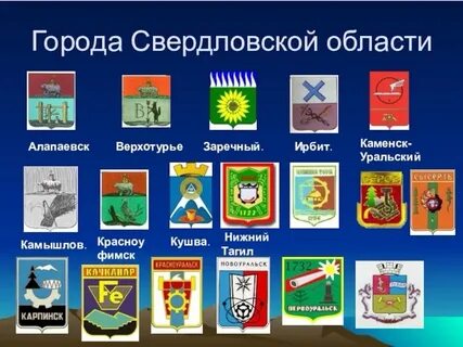 Сколько городов свердловской