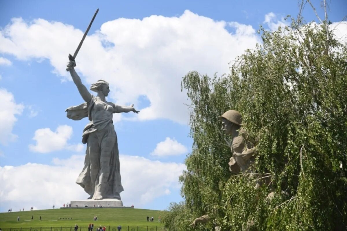 Памятники волгограда на карте