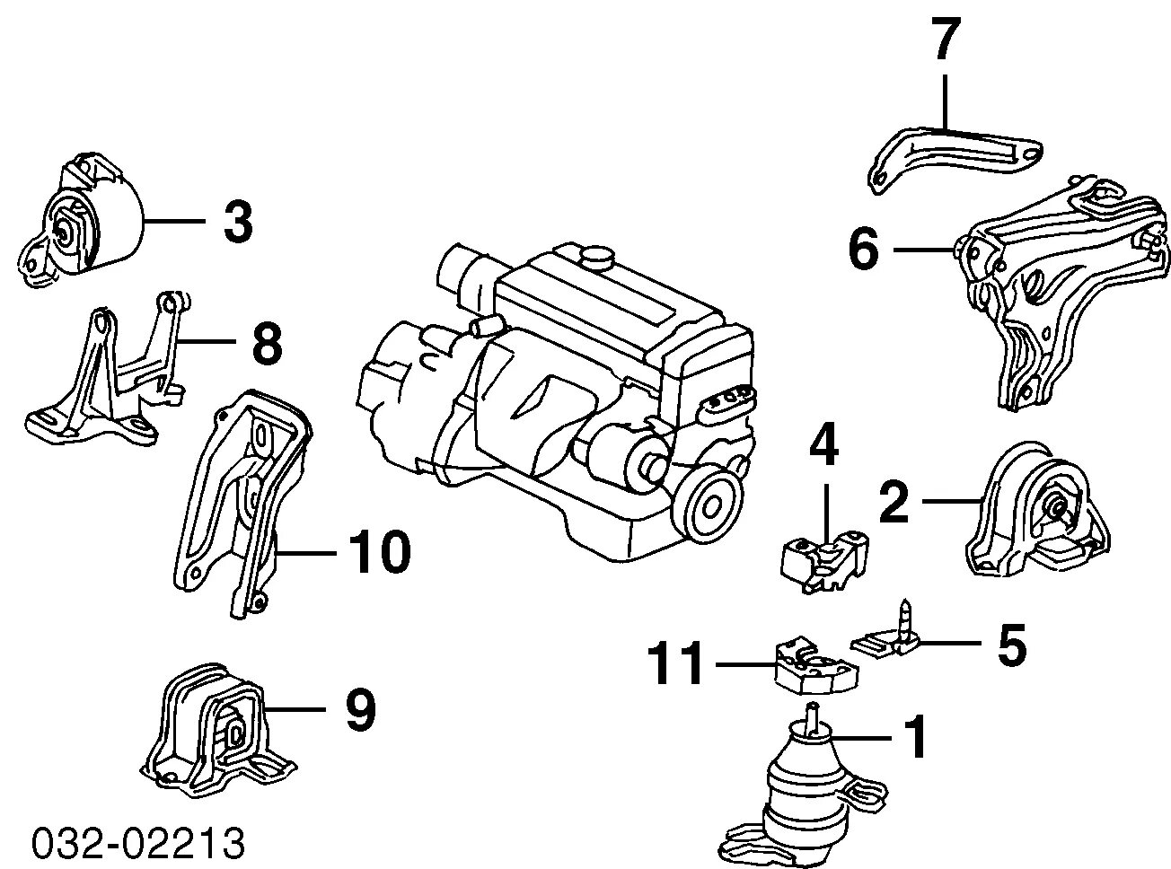 5 схема. Подушки двигателя камри 40 2. Схема подушек двигателя хонда срв рд1. 6. Подушки двигателя тойота камри 40 3.