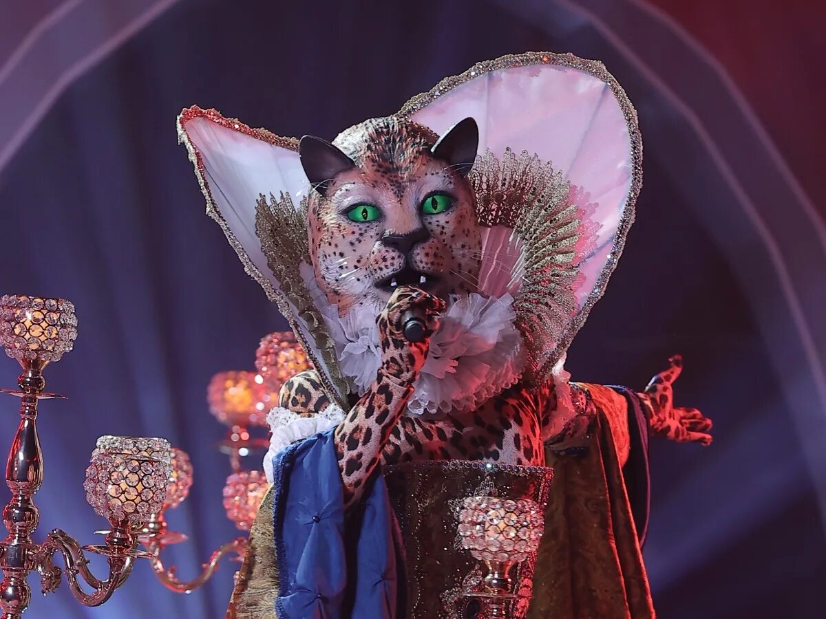 Мари Краймбрери леопард в шоу маска. Леопард в шоу маска 2022.