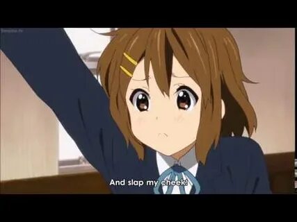 Gets slapped