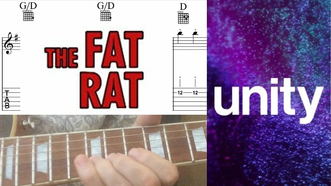 The fat rat unity. No no no fat rat ноты.