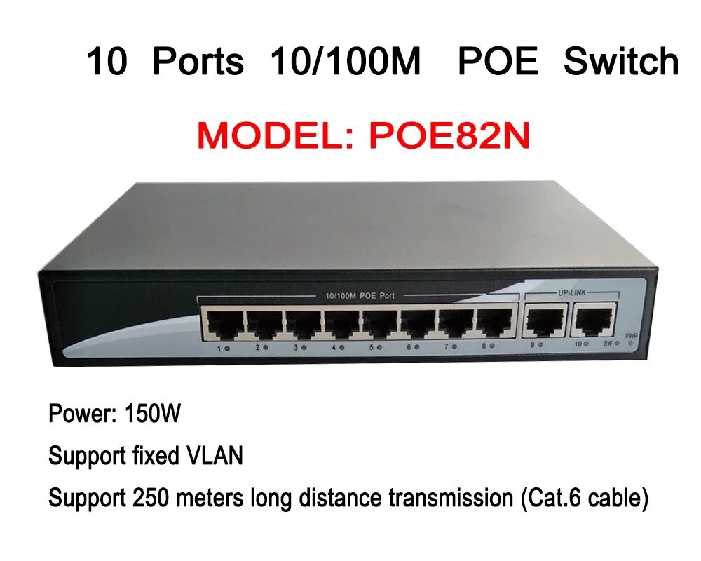 10 port poe