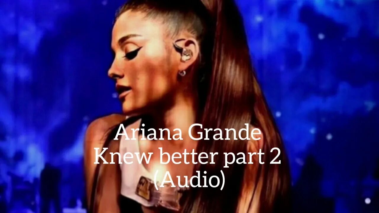 Knew better part
