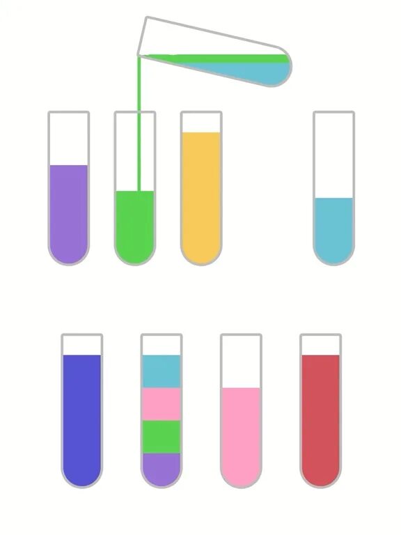 Игра бутылочки и пробирки. Переливание разноцветных жидкостей в колбочки. Пробирка с жидкостью. Игра цветные пробирки. Перелив жидкостей из колбы в пробирки.