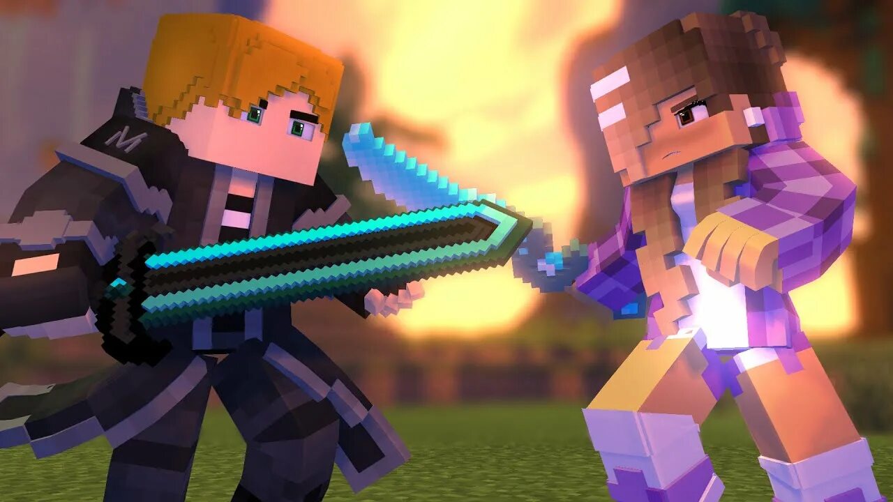 Minecraft best animations. ЭПИК файт майнкрафт. Майнкрафт битва. Майнкрафт бой. Minecraft animation Sword.