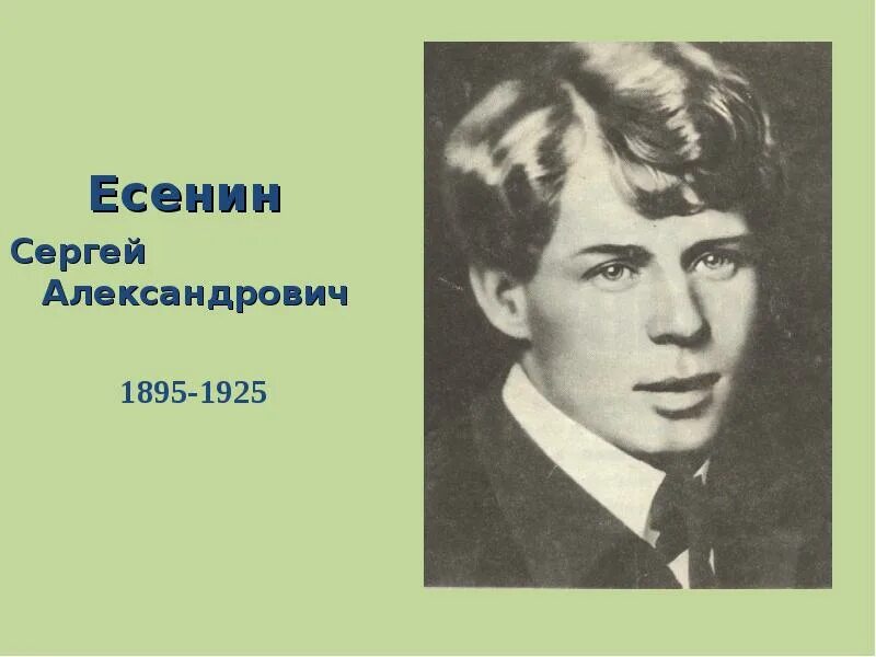 Сергея Александровича Есенина (1895–1925).. Есенин 1925.