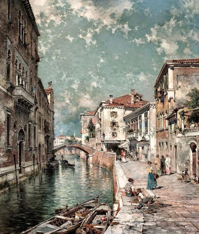 итальянский художник claudio perina. федерико дель кампо. сатаров озеро комо. итальянский художник rubens santoro. бруно августо венеция.