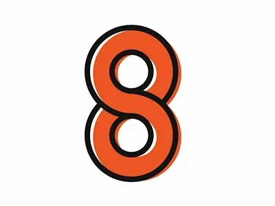 Символ числа 8