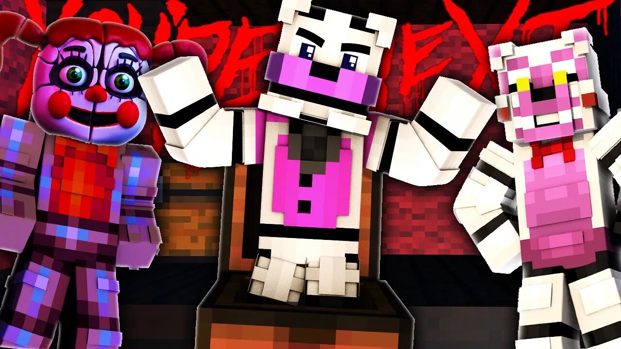 Twisted wolf fnaf minecraft skin. Саймон из фнаф 4. Бейби фнаф в майнкрафте. Фантайм майнкрафт моды. Фантайм фокси майнкрафт.