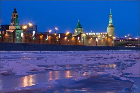 Winter in moscow is