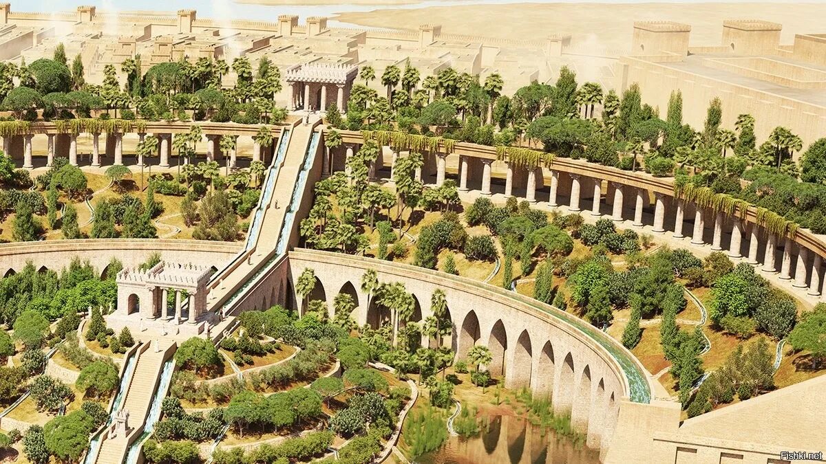 Рим месопотамия. Висячие сады Семирамиды в Вавилоне. Висячие сады Семирамиды (Вавилон (Ирак)). Семь чудес света висячие сады Семирамиды в Вавилоне. Древний Вавилон сады Семирамиды.