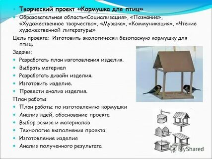 Проект по технологии 6 класс для мальчиков из дерева кормушка для птиц