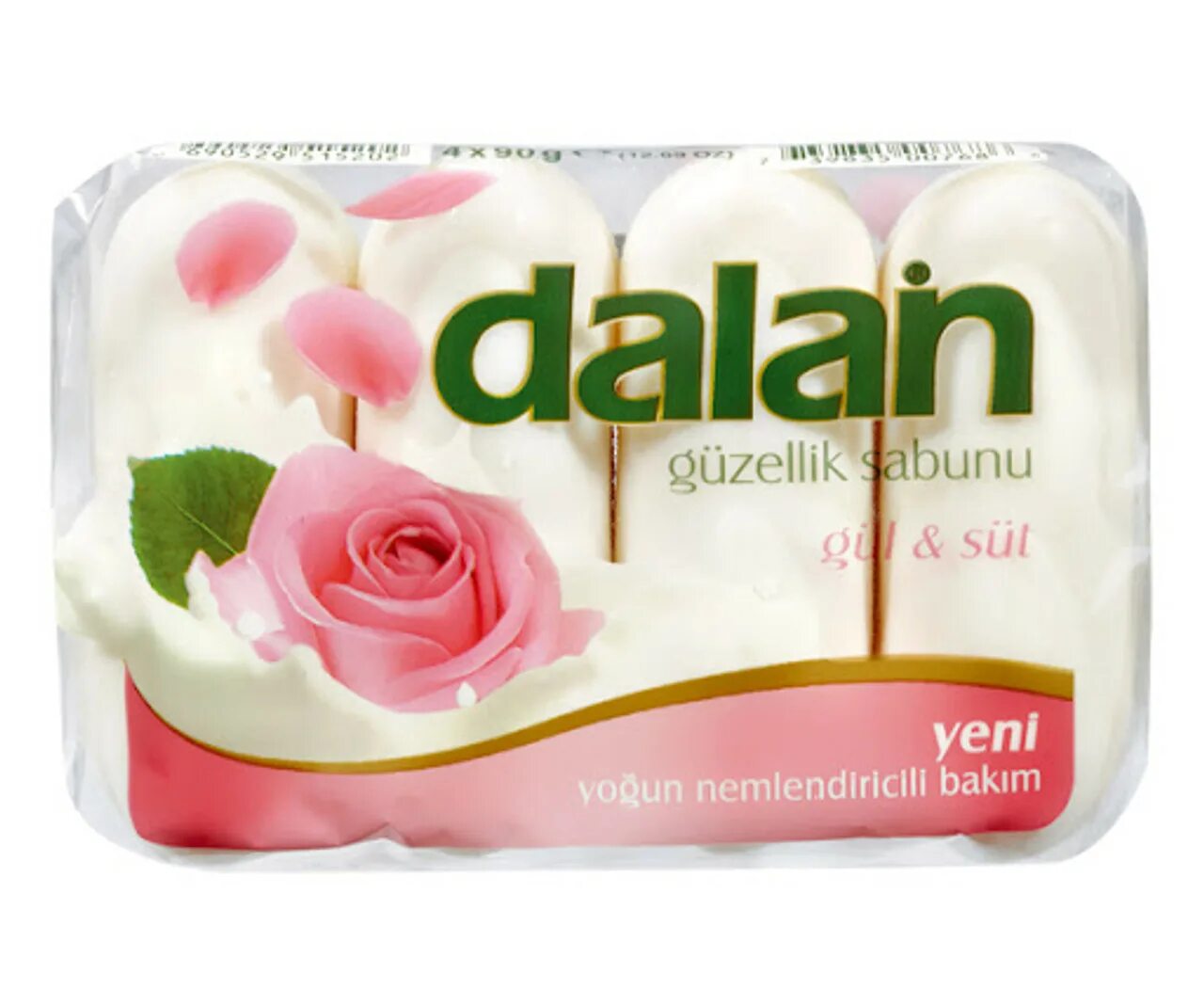 Мыло Далан Фэмили. Мыло Dalan Beauty Milk 4*90г.