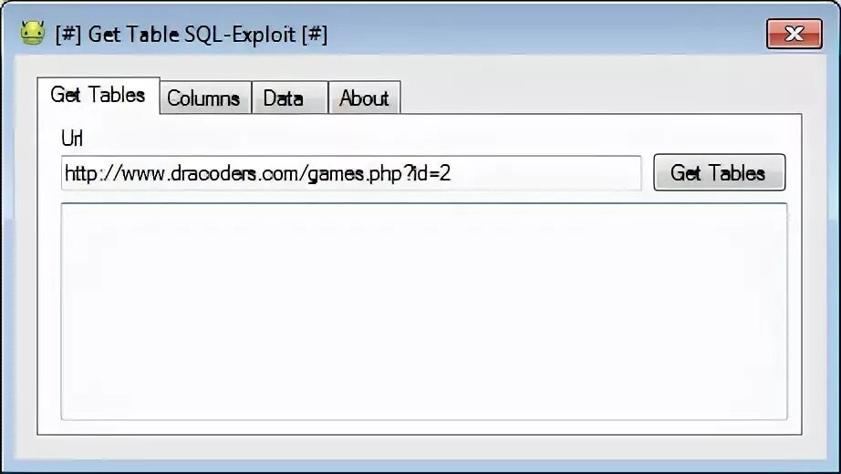 Get table sql