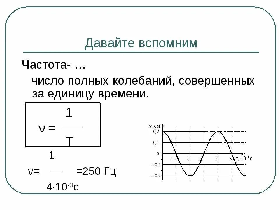 Число полных колебаний. Частота гармонических колебаний. Число полных колебаний в единицу времени. Как найти число полных колебаний.