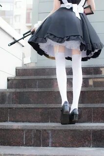 Юбочка чулочки фембойчик