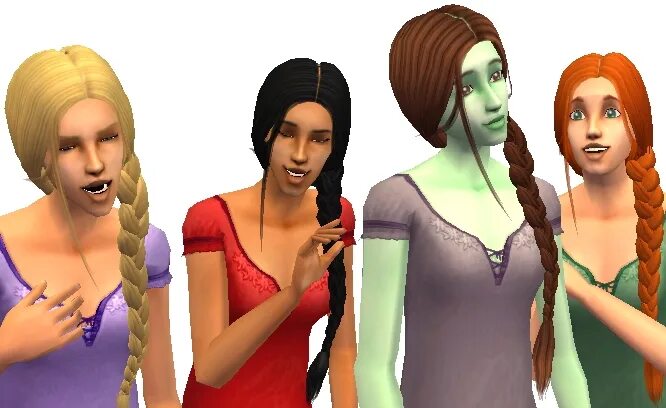 Sims maxis cc. SIMS 4 Maxis Match ponytail. Симс 4 прическа с хвостиками. Симс 2 цветные волосы. SIMS 4 two Braids.