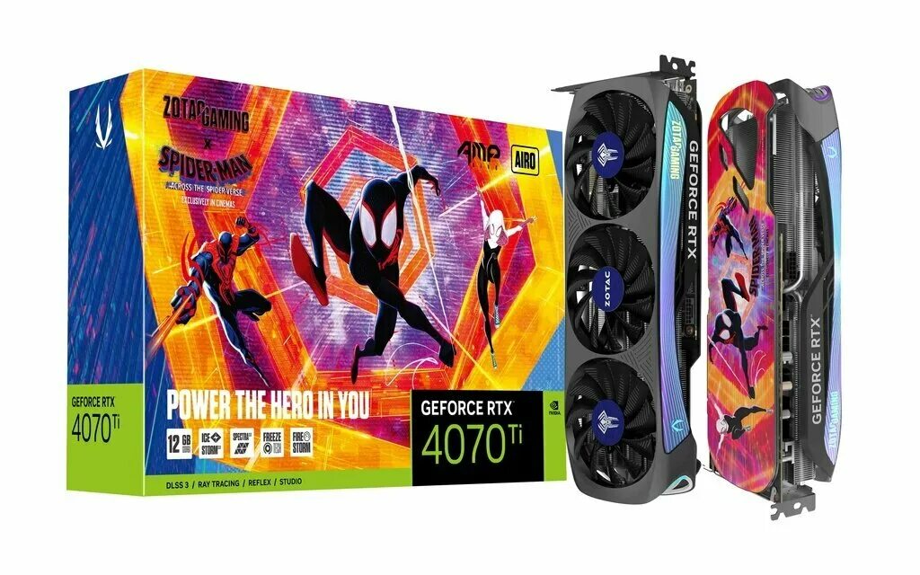 Zotac GEFORCE RTX 4070 amp Airo Spider-man. Zotac 4070 Spider man. 4070ti Zotac Spider man. Zotac GEFORCE RTX 4070 amp Airo. Rtx 4070 zotac gaming