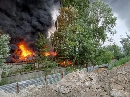 Балашиха пожар сегодня