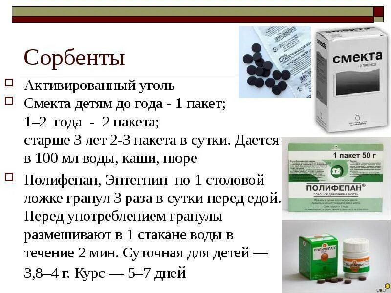 Активированный уголь детям сколько
