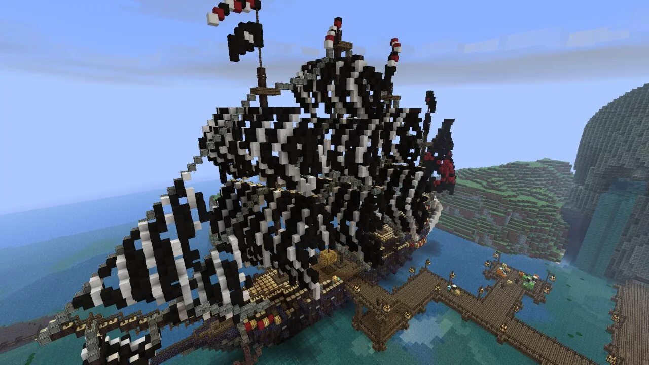 Pirate server. Порт ройал пираты карибского моря. Мод pirates 1. Корабль в майне. Pirate server.