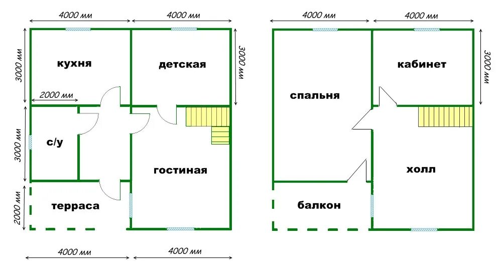 Готовый проект дома 8 8. Планировка двухэтажного брусового дома 8х8. Планировка дома 8 на 8 двухэтажный. Дом 8х8 двухэтажный планировка. Планировки домов 8 на 8 2 этажа.