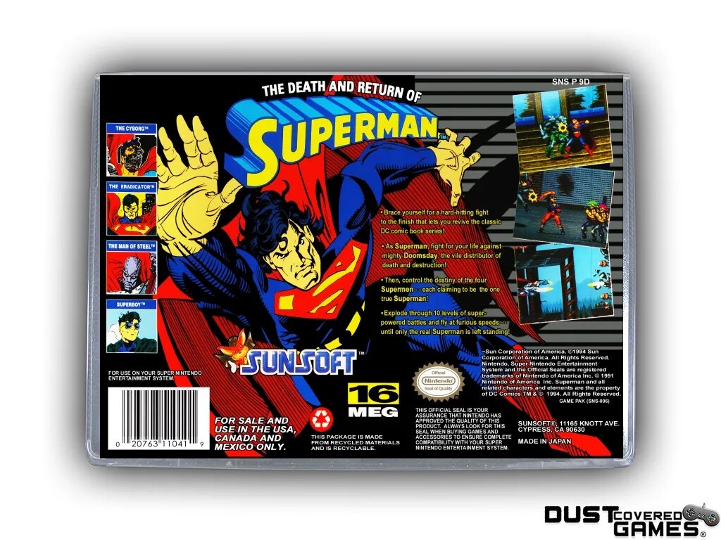 The Death and Return of Superman Snes. Death of Superman Sega. Смерть и Возвращение Супермена сега. Коробка от супер Нинтендо.