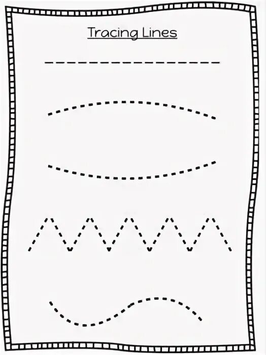 Trace your lines. Trace your lines