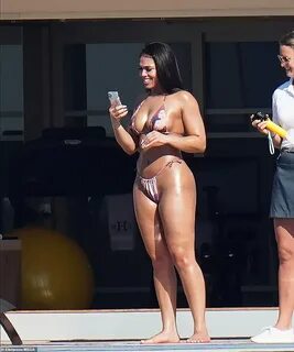 Michael B. Jordan and bikini-clad girlfriend Lori Harvey get wet and wild d...