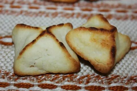 Треугольники с творогом