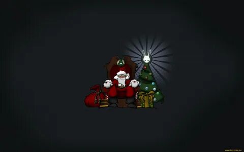 Новогодние обои игровые