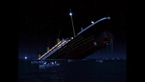 The titanic had