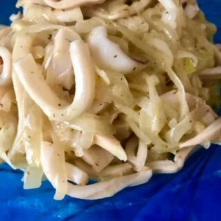 Печень кальмара едят