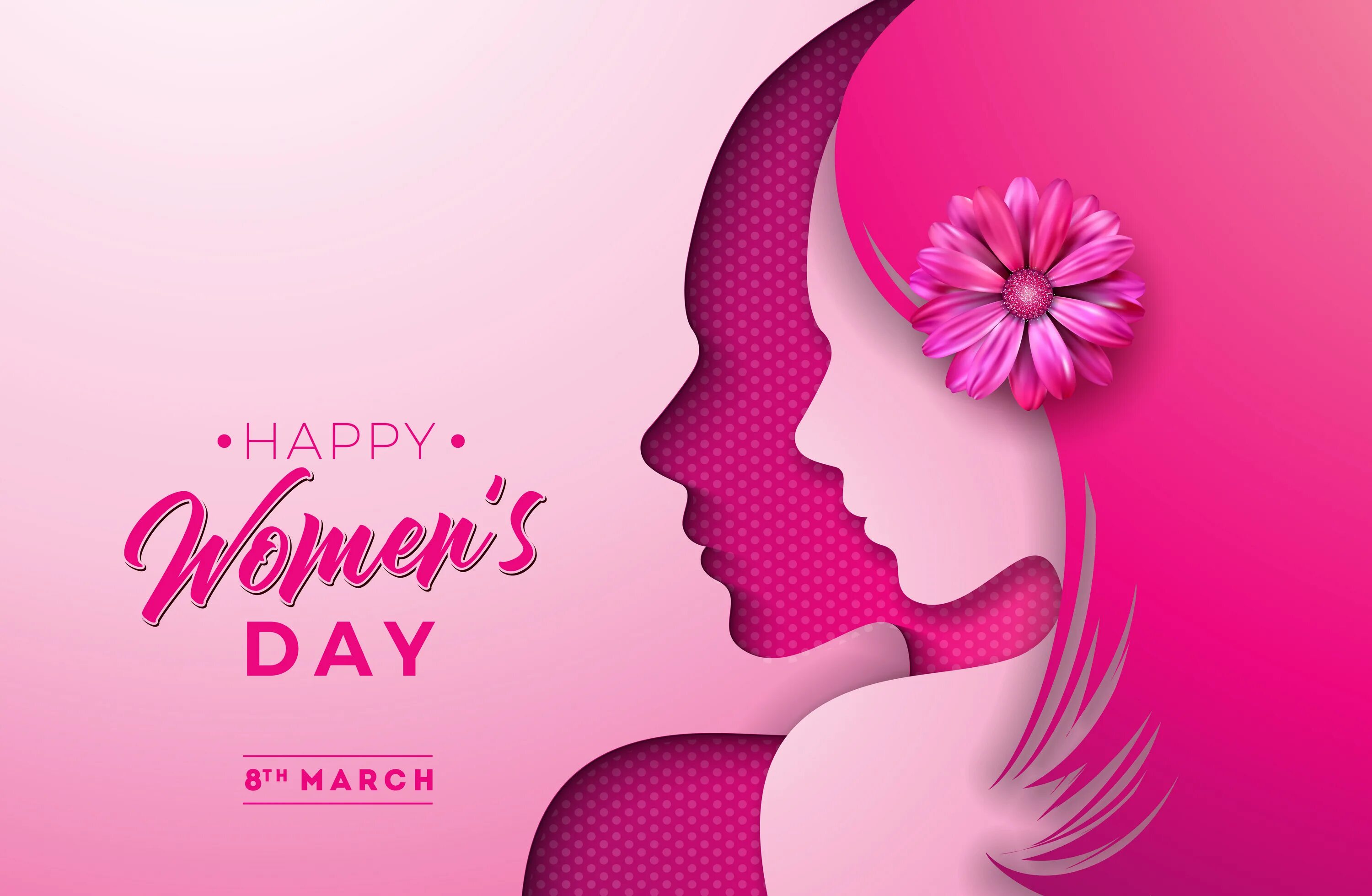 Happy womans day. Открытка "women's Day".