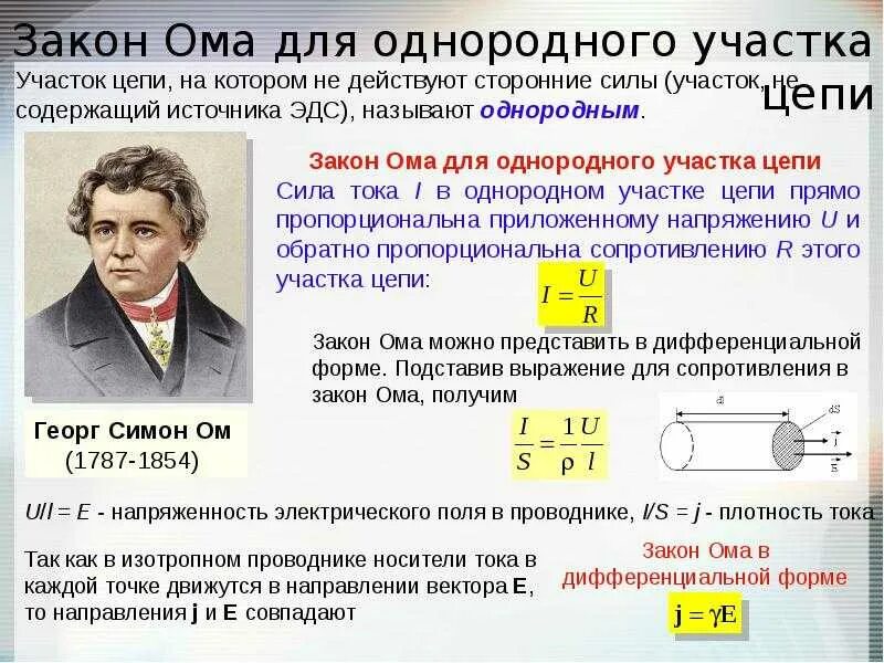 Сколько м в ом. Сопротивление по закону Ома для участка цепи. Закон Ома для участка цепи формула физика. Закон Ома для участка цепи эксперимент. Сила тока напряжение сопротивление закон Ома для участка цепи.