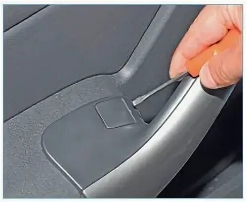 Как снять дверную карту на рено логан Removal and installation of the lock of a back door (Renault Symbol 2, 2008-2013