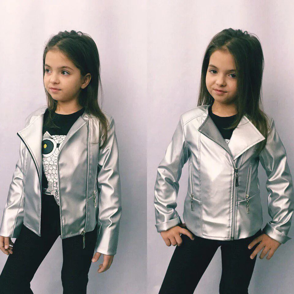 кожаная куртка для девочки. куртка из экокожи для девочки. одежда из экокожи для девочки. косуха детская. ребенок в кожанке.