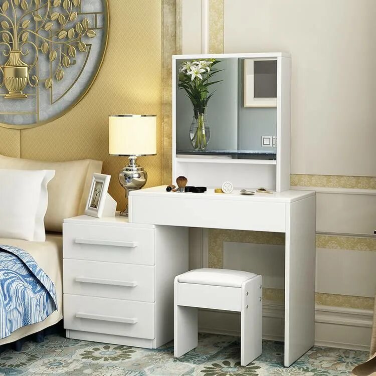 Kirkwood Vanity Bedroom makeup vanity, Bedroom vanity set, Dressing table design