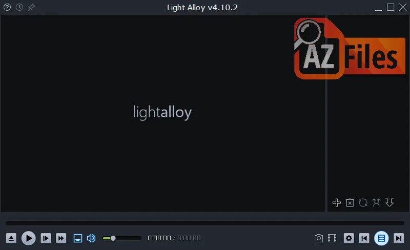 H264 чем открыть. Light Alloy. Плеер для формата h264. Интерфейс Light Alloy. Плеер для воспроизведения h265 и h264.