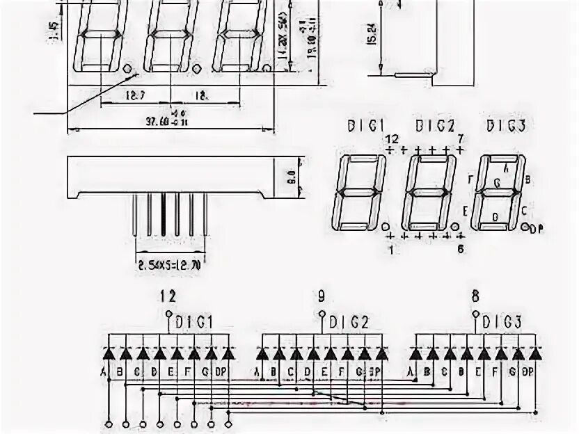 Как подключить семисегментный индикатор. Семисегментный индикатор ал305. индикатор 3361bs распиновка. 9 разрядный 7 сегментный цифровой светодиодный индикатор 325.00.000. трехразрядный семисегментный индикатор jx8301ah.
