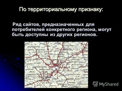Территория признаки