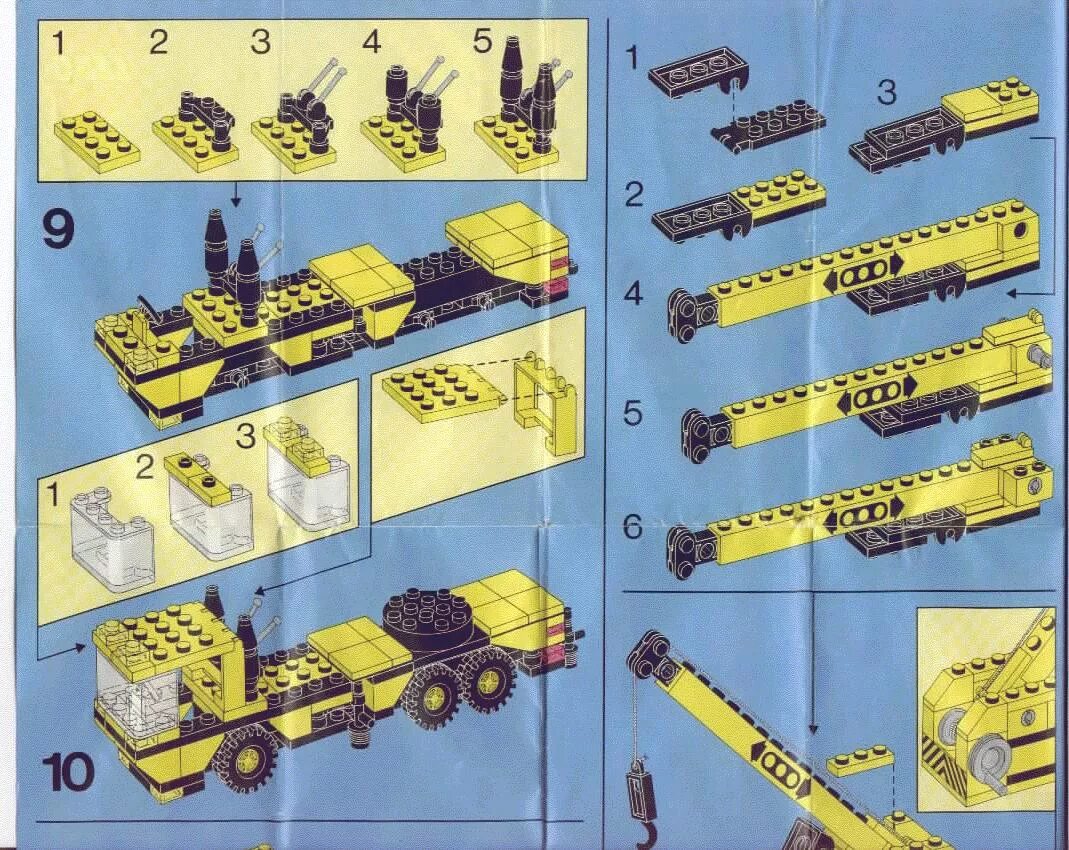 Инструкция грузовик конструктор