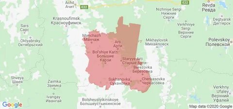 Карта арти